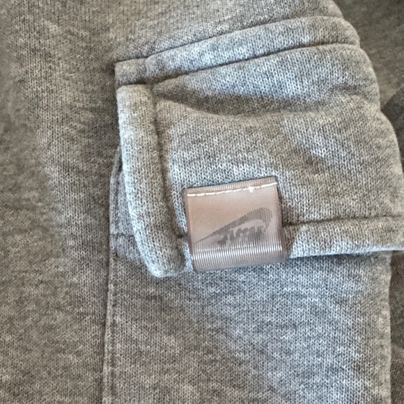 Nike Kids Gray Sweatpants with Cargo Pockets - Picture 7 of 9